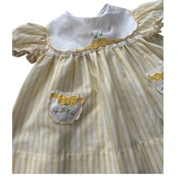 Vintage Betti Terrell, Nathan Krauskopf Co. & Nannette baby dress bundle 9-12 M - Picture 7 of 12